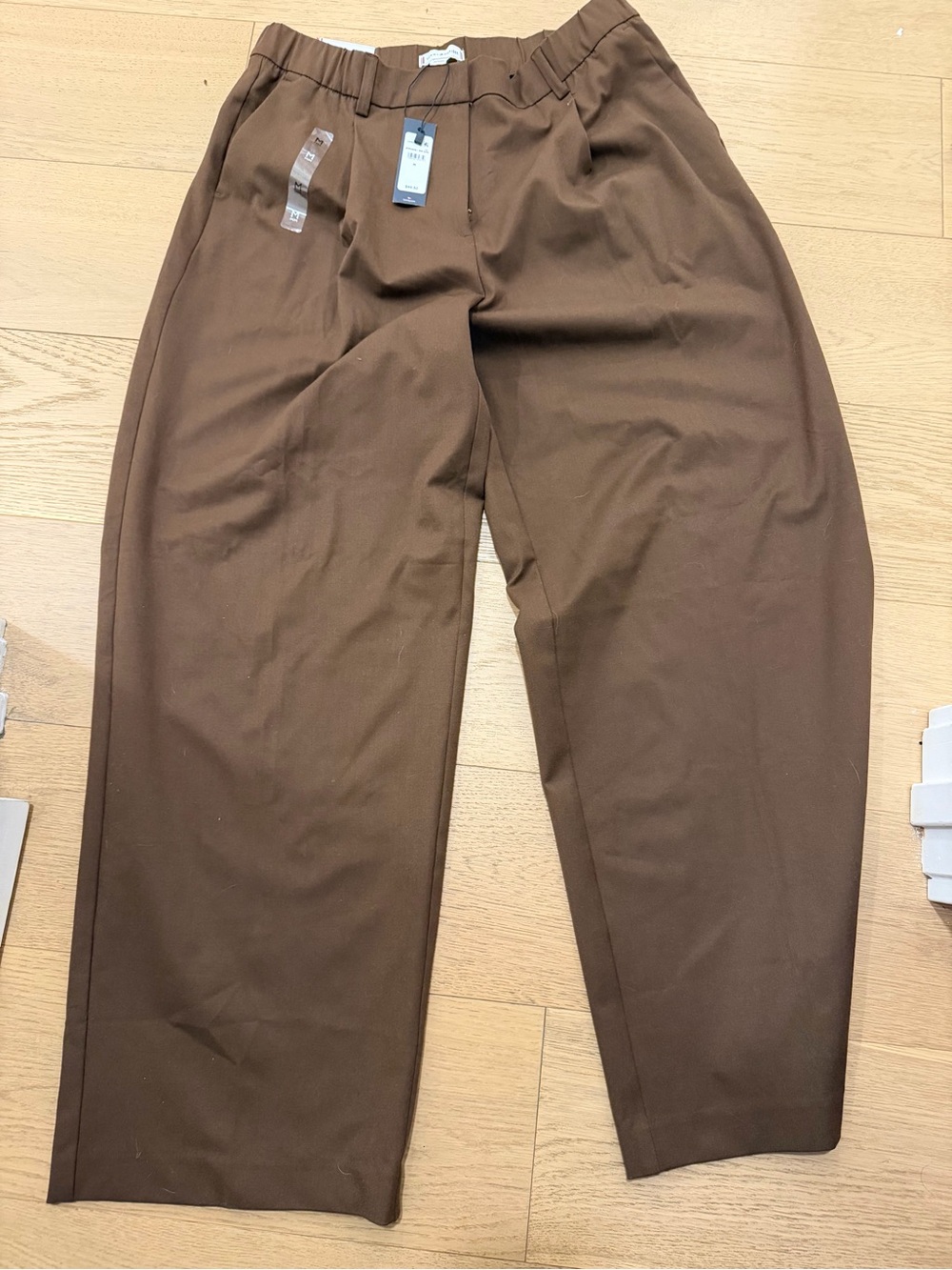 Tommy Hilfiger Brown Wide Leg Trousers for Women size M New
